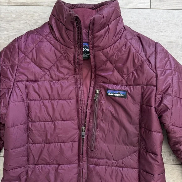 Patagonia Radalie Insulated Parka purple/maroon size xs